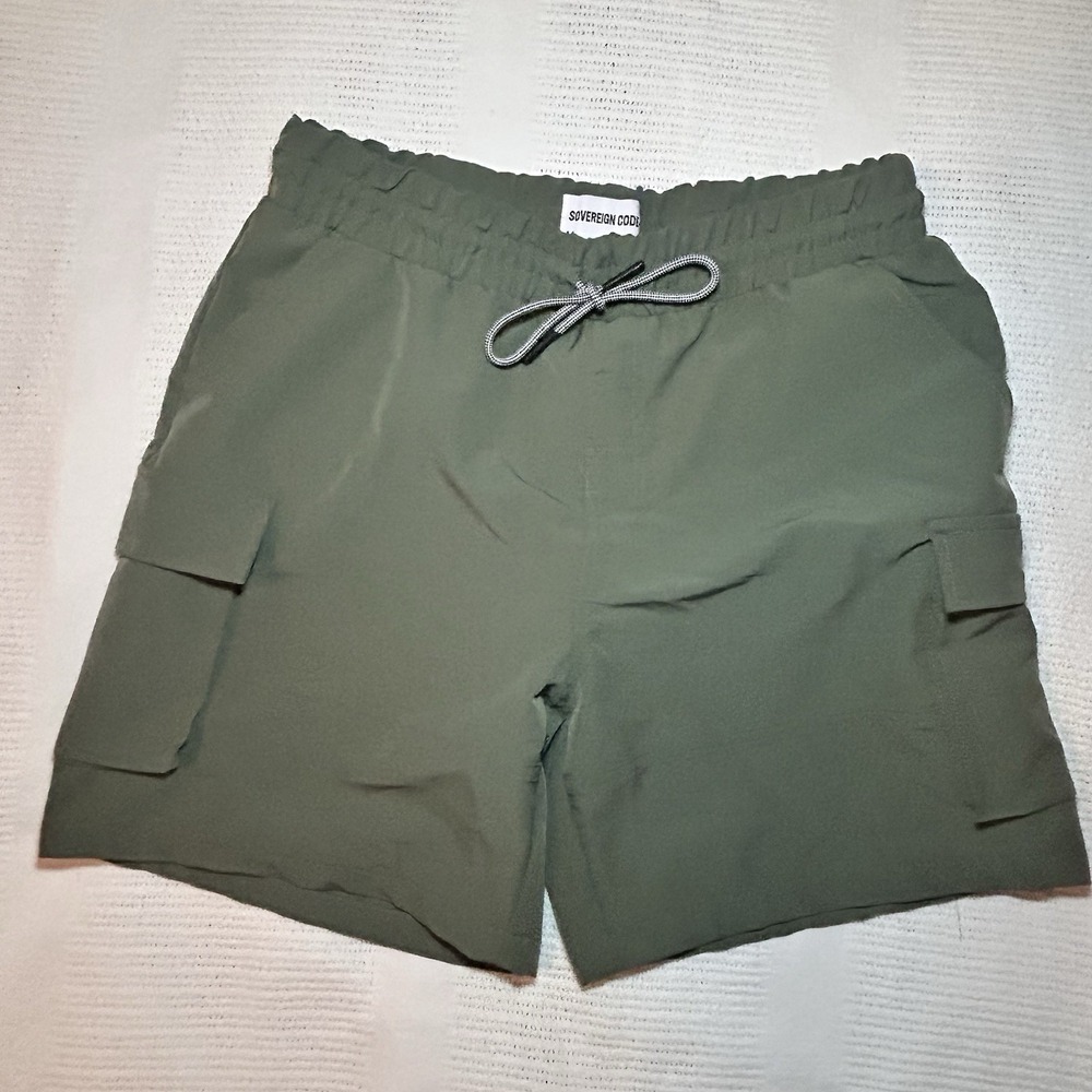 Sovereign Code Men's M Shorts Olive Green 6" Inseam
